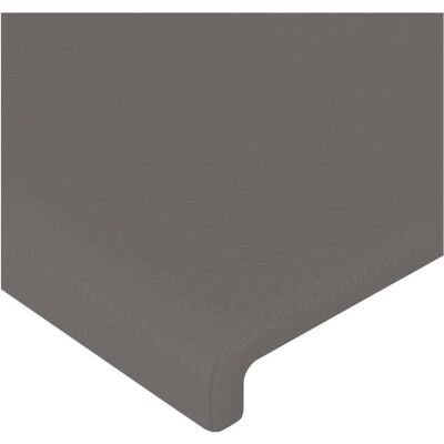 vidaXL Graues LED-Kopfteil - Moderner Design-Kopfteil vidaXL Graues LED-Kopfteil - Moderner Design-Kopfteil