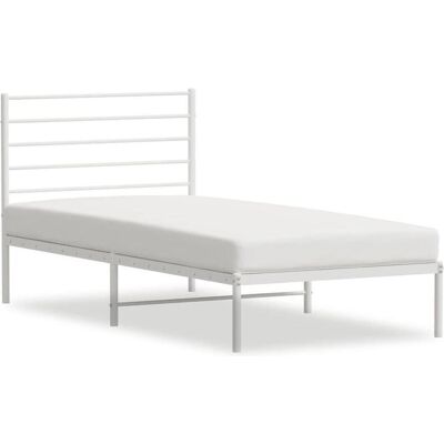 vidaXL Bett, Ayaan With headboard (90 x 190 cm) vidaXL Bett, Ayaan With headboard (90 x 190 cm)