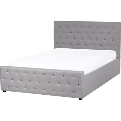 Beliani - Amiens - Grau - 151x217x109 cm - Bed Beliani - Amiens - Grau - 151x217x109 cm - Bed