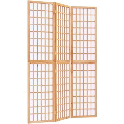 vidaXL 120x170 cm Braune Faltbare Japanische Raumteiler Shoji vidaXL 120x170 cm Braune Faltbare Japanische Raumteiler Shoji
