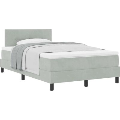 vidaXL Boxspringbett, Waylon Button tufted (120 x 200 cm) vidaXL Boxspringbett, Waylon Button tufted (120 x 200 cm)