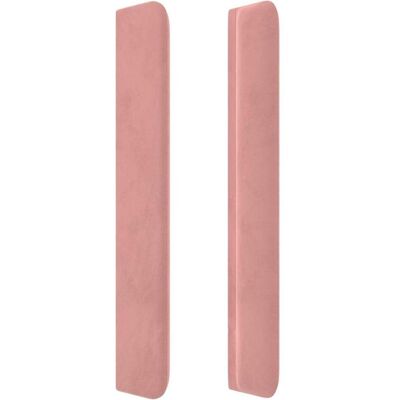 vidaXL Rosa Samt-Kopfhauptteil - Bettart vidaXL Rosa Samt-Kopfhauptteil - Bettart