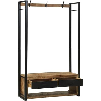 vidaXL Garderobe + Kleiderstange, Andrin vidaXL Garderobe + Kleiderstange, Andrin
