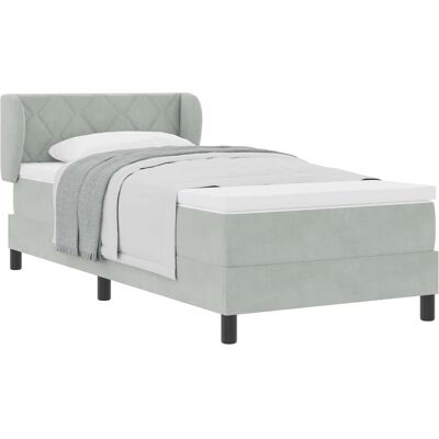 vidaXL Boxspringbett, Grant Diamond blocks design (90 x 190 cm) vidaXL Boxspringbett, Grant Diamond blocks design (90 x 190 cm)