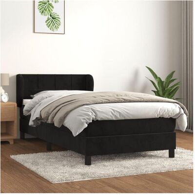 MAISONCHIC Bett mit Samtmatratze 100x200cm - Bett MAISONCHIC Bett mit Samtmatratze 100x200cm - Bett