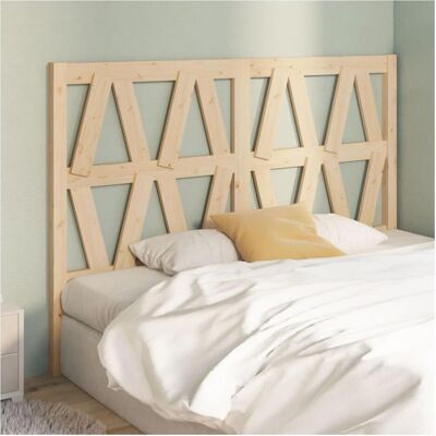 vidaXL Braunes Kiefernholz Kopfteil 146x4x100 cm - Kopfteil vidaXL Braunes Kiefernholz Kopfteil 146x4x100 cm - Kopfteil