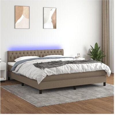 vidaXL Boxspringbett, Lourenço Tufted design (160 x 200 cm) vidaXL Boxspringbett, Lourenço Tufted design (160 x 200 cm)