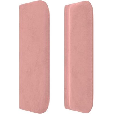 vidaXL Kopfschutz mit Ohren Pink - Bettkopfteil 103x16x78/88 cm vidaXL Kopfschutz mit Ohren Pink - Bettkopfteil 103x16x78/88 cm