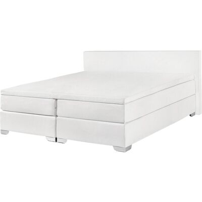 Beliani Präsident 140x200cm Kunstleder Doppelbett - Bett Beliani Präsident 140x200cm Kunstleder Doppelbett - Bett