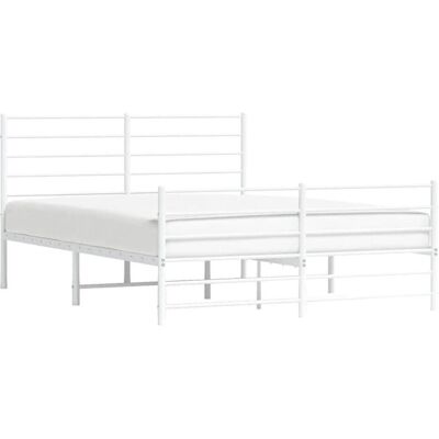 vidaXL Bett, Ayaan With headboard & footboard (140 x 190 cm) vidaXL Bett, Ayaan With headboard & footboard (140 x 190 cm)