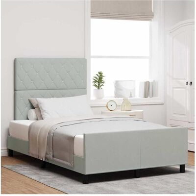 vidaXL Boxspringbett, Everlee Crystal button tufted (120 x 200 cm) vidaXL Boxspringbett, Everlee Crystal button tufted (120 x 200 cm)