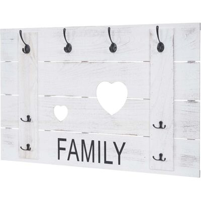 MCW C89F Shabby-Garderobe mit 8 Haken MCW C89F Shabby-Garderobe mit 8 Haken