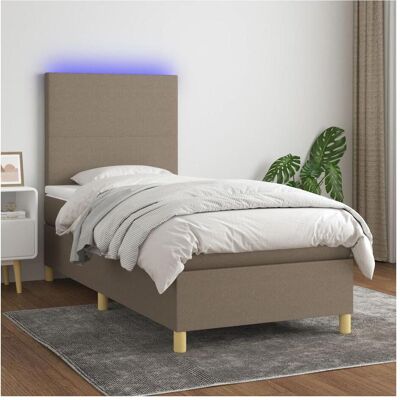 vidaXL Boxspringbett, Davis Plain design (90 x 200 cm) vidaXL Boxspringbett, Davis Plain design (90 x 200 cm)