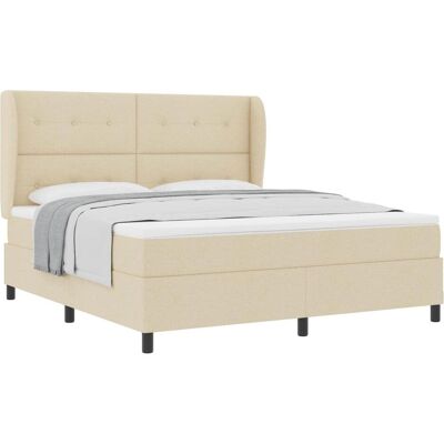 vidaXL Boxspringbett, Leni Button tufted (180 x 200 cm) vidaXL Boxspringbett, Leni Button tufted (180 x 200 cm)
