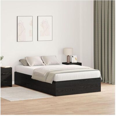 Vidaxl Schwarzes Stauraum-Bettgestell 120x190cm Vidaxl Schwarzes Stauraum-Bettgestell 120x190cm