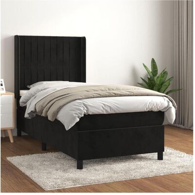Maisonchic 100x200cm Samtbettrahmen mit Verstellbarem Kopfteil - Bett Maisonchic 100x200cm Samtbettrahmen mit Verstellbarem Kopfteil - Bett