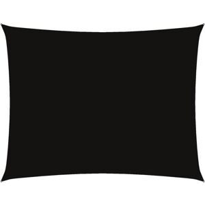 Vidaxl Rechteckiger Sonnenschirm 6X8 M Schwarz - UV-beständig Vidaxl Rechteckiger Sonnenschirm 6X8 M Schwarz - UV-beständig