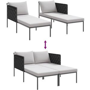 Vidaxl Stahlrahmen 2-Person Außenliege Vidaxl Stahlrahmen 2-Person Außenliege