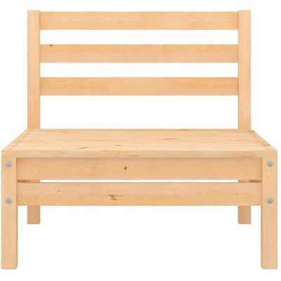 vidaXL Garten- Massivholz Kiefer Anzahl im Paket: 1 Natur Modell: Sofa-Mit - Gartenmöbel vidaXL Garten- Massivholz Kiefer Anzahl im Paket: 1 Natur Modell: Sofa-Mit - Gartenmöbel