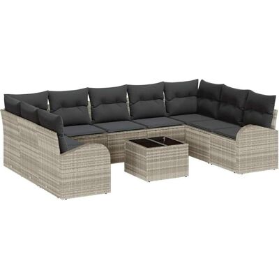 vidaXL Gartenlounge, Paronor (with table) vidaXL Gartenlounge, Paronor (with table)