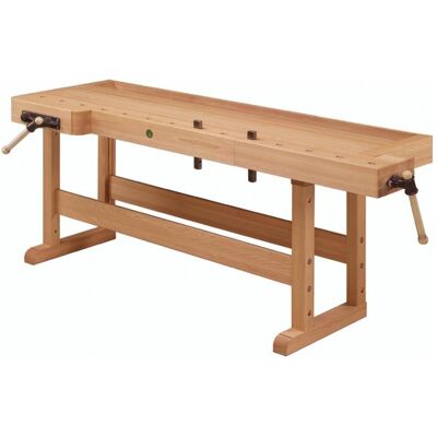 Ulmia, Werkbank + Arbeitsbock, Hobelbank Modell 2 (64 cm, 215 cm) Ulmia, Werkbank + Arbeitsbock, Hobelbank Modell 2 (64 cm, 215 cm)