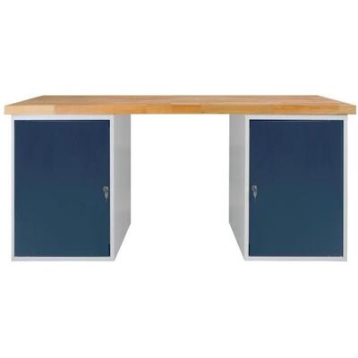ADB Werkbank - 150x75x85 cm - Robust, Schloss, Langlebig ADB Werkbank - 150x75x85 cm - Robust, Schloss, Langlebig