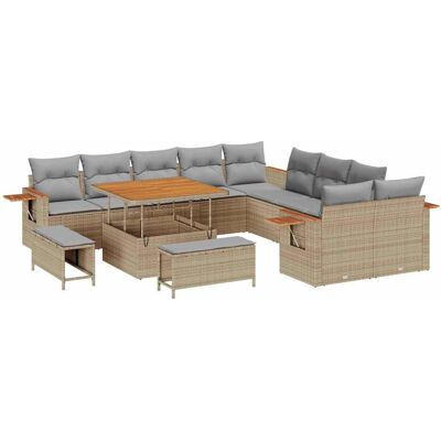 vidaXL Gartenlounge, Marrenum (Tisch 100 cm) vidaXL Gartenlounge, Marrenum (Tisch 100 cm)