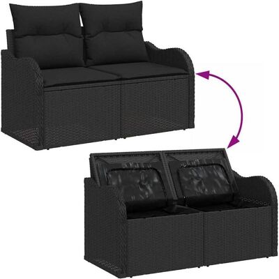 vidaXL Gartenlounge, Lataron (Tisch 80 cm) vidaXL Gartenlounge, Lataron (Tisch 80 cm)