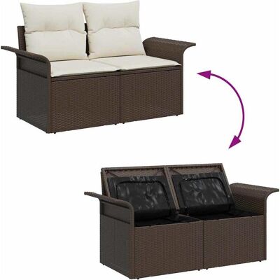 vidaXL Gartenlounge, Valmonus (with table) vidaXL Gartenlounge, Valmonus (with table)