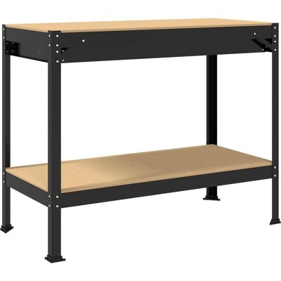 vidaXL Werkbank + Arbeitsbock, Giovanna with drawer (54 cm, 114 cm) vidaXL Werkbank + Arbeitsbock, Giovanna with drawer (54 cm, 114 cm)