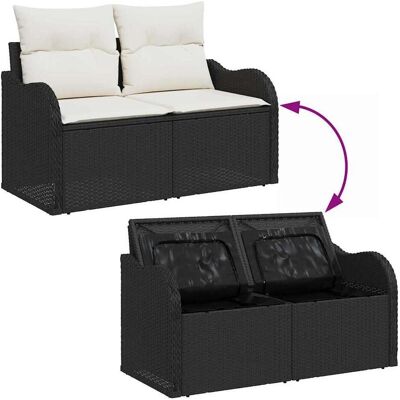 vidaXL Gartenlounge, Ellenos (Tisch 80 cm) vidaXL Gartenlounge, Ellenos (Tisch 80 cm)