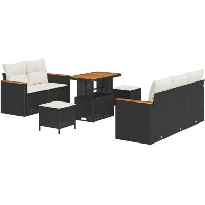vidaXL Gartenlounge, Favenberg (Tisch 90 cm) vidaXL Gartenlounge, Favenberg (Tisch 90 cm)