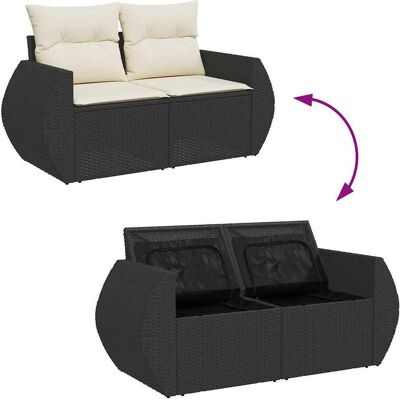 vidaXL Gartenlounge, Bodenkirchenfield (Tisch 100 cm) vidaXL Gartenlounge, Bodenkirchenfield (Tisch 100 cm)
