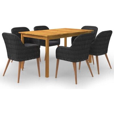 vidaXL Gartentisch + Balkontisch, Jayme (150 x 90 x 74 cm) vidaXL Gartentisch + Balkontisch, Jayme (150 x 90 x 74 cm)
