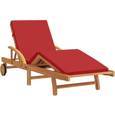 vidaXL Liegestuhl, Loyalty 1x sunlounger +table (200 cm) vidaXL Liegestuhl, Loyalty 1x sunlounger +table (200 cm)