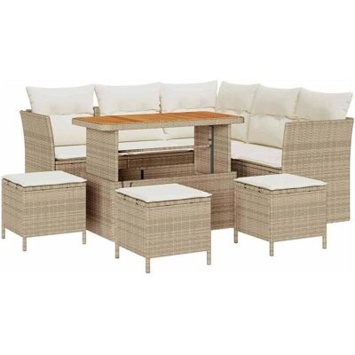 vidaXL Gartenlounge, Hamonetta (Tisch 110 cm) vidaXL Gartenlounge, Hamonetta (Tisch 110 cm)