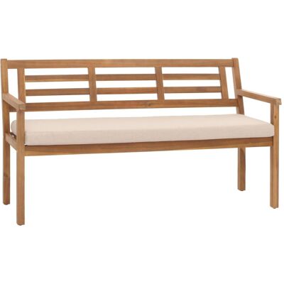 Gartenbank MCW-N47 - Gartenbank, Creme-Beige - Gartenmöbel Gartenbank MCW-N47 - Gartenbank, Creme-Beige - Gartenmöbel