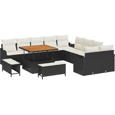 vidaXL Gartenlounge, Amanda (Tisch 100 cm) vidaXL Gartenlounge, Amanda (Tisch 100 cm)