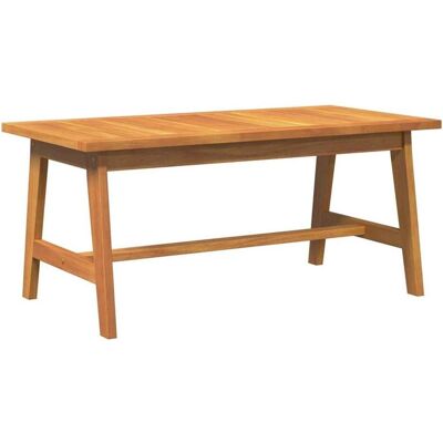 vidaXL Akazienholz Rechteckiger Kaffeetisch - Langlebig und Elegant vidaXL Akazienholz Rechteckiger Kaffeetisch - Langlebig und Elegant