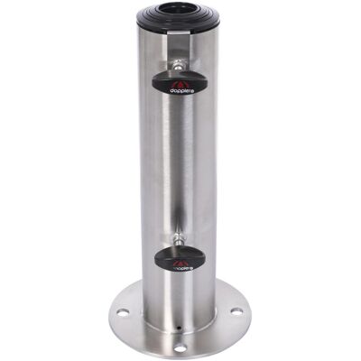 DOPPLER Edelstahl Sonnenschirmständer mit Reduzierringen - Sonnenschirmständer DOPPLER Edelstahl Sonnenschirmständer mit Reduzierringen - Sonnenschirmständer
