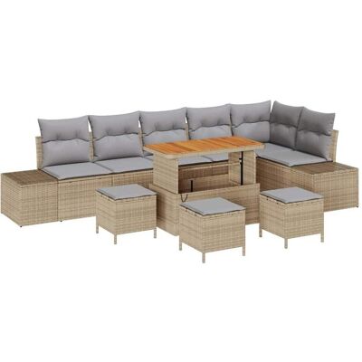 vidaXL Gartenlounge, Lalines (Tisch 110 cm) vidaXL Gartenlounge, Lalines (Tisch 110 cm)