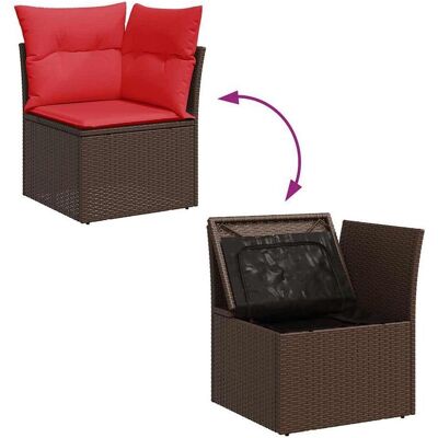 vidaXL Gartenlounge, Cajonetta (With storage) vidaXL Gartenlounge, Cajonetta (With storage)