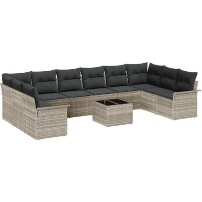 vidaXL Gartenlounge, Naxonin (with table) vidaXL Gartenlounge, Naxonin (with table)