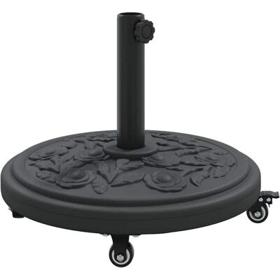 Vidaxl Rundschirmständer mit Rädern - 38-48 mm Unterstützung - 13 kg Outdoor Ständer Vidaxl Rundschirmständer mit Rädern - 38-48 mm Unterstützung - 13 kg Outdoor Ständer
