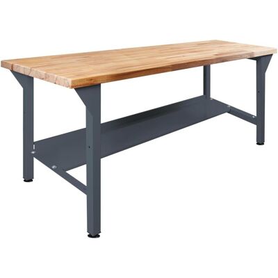 ADB Werkbank anthrazitgrau 150x75x85 cm - Werkbank ADB Werkbank anthrazitgrau 150x75x85 cm - Werkbank
