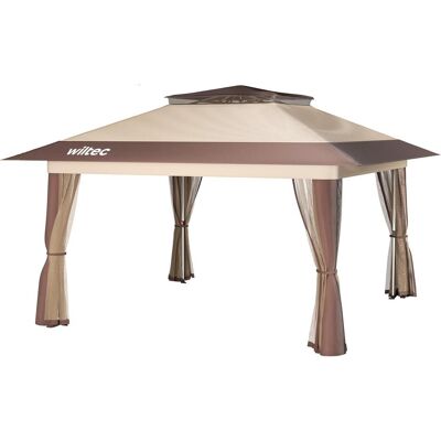 Wiltec, Pavillon, Faltpavillon (392 cm, 392 cm) Wiltec, Pavillon, Faltpavillon (392 cm, 392 cm)