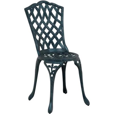 Vidaxl Gartentisch-Set - 3-teilig, Aluminium, Grün, Für den Außenbereich Vidaxl Gartentisch-Set - 3-teilig, Aluminium, Grün, Für den Außenbereich