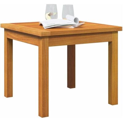 vidaXL Akazienholz Finish Akazienholz Kompakt Langlebig Braun - Gartentisch vidaXL Akazienholz Finish Akazienholz Kompakt Langlebig Braun - Gartentisch