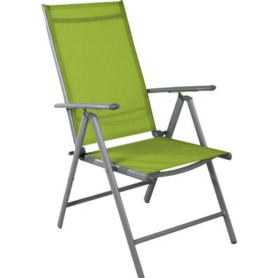 Mojawo Gartenstuhl - Klappbar Aluminium Textil Hochlehner Mojawo Gartenstuhl - Klappbar Aluminium Textil Hochlehner