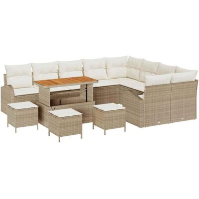 vidaXL Gartenlounge, Ursenia (Tisch 110 cm) vidaXL Gartenlounge, Ursenia (Tisch 110 cm)